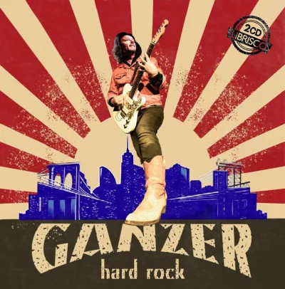 Portada del librisco (libro +2 CD) de Björn Ganzer: Hard rock. - allanamientodemirada.com