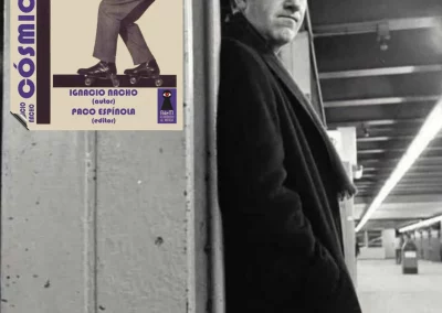 Cartel anunciador del libro Ignacio Nacho: Cósmicos, ubicado en el blog de noticias de la web allanamientodemirada.com