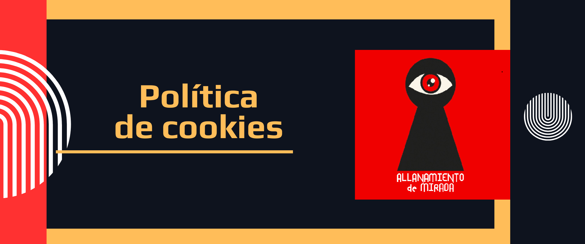 Imagen portada de la página de Aviso legal de la web allanamientodemirada.com