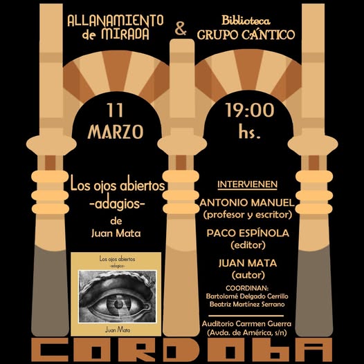 "Los ojos abiertos (adagios)" en Córdoba