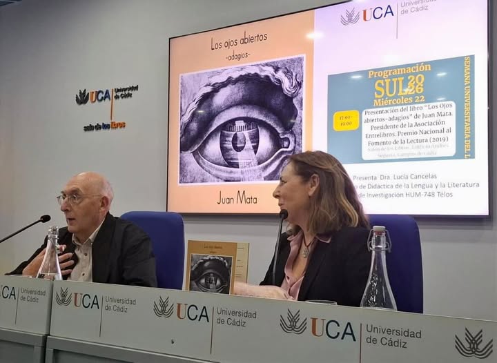 "Los ojos abiertos (adagios)" en la Universidad de Cádiz